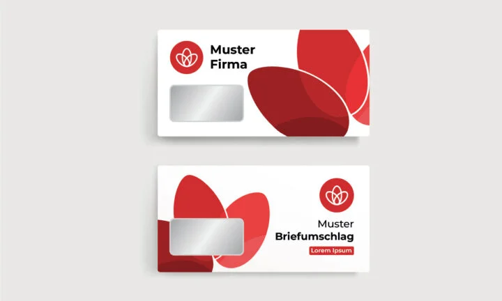 Individuell designte Briefumschläge