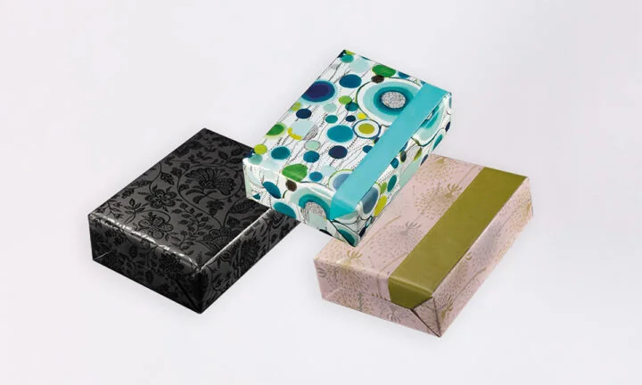 Geschenkpapiere mit individuellen Designs